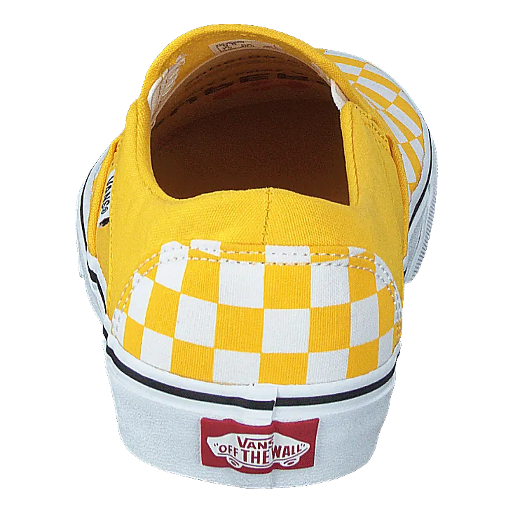 Wm Asher (checkerboard) Freesia/white