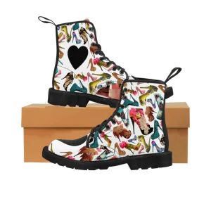 Women's Canvas Boots 'OMG. Shoes'