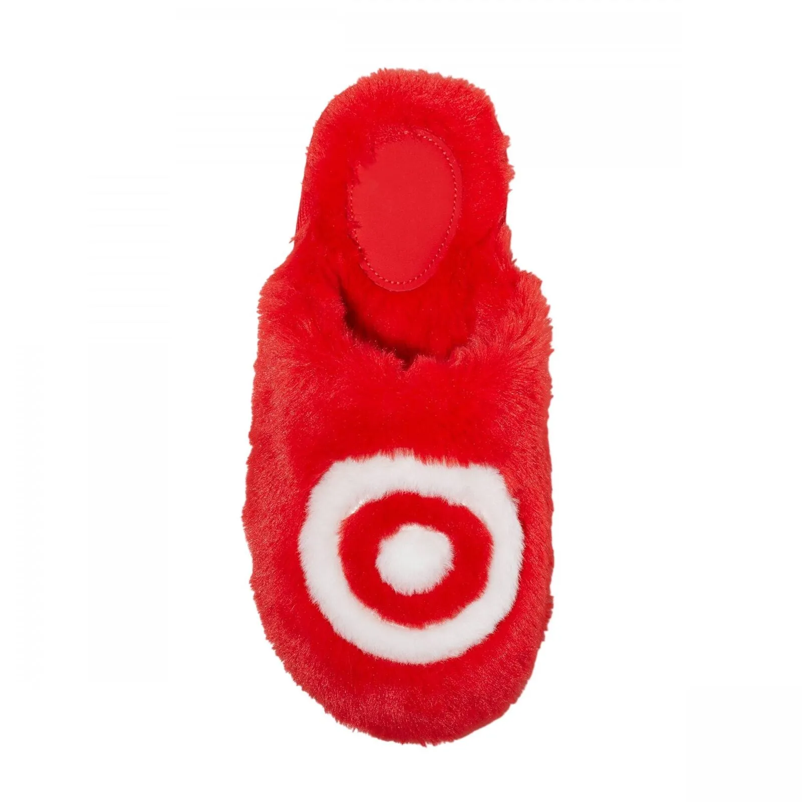 Wondershop Adult Womens Mens Bullseye Scuff Slippers Red L (W 9/10  M 7/8)