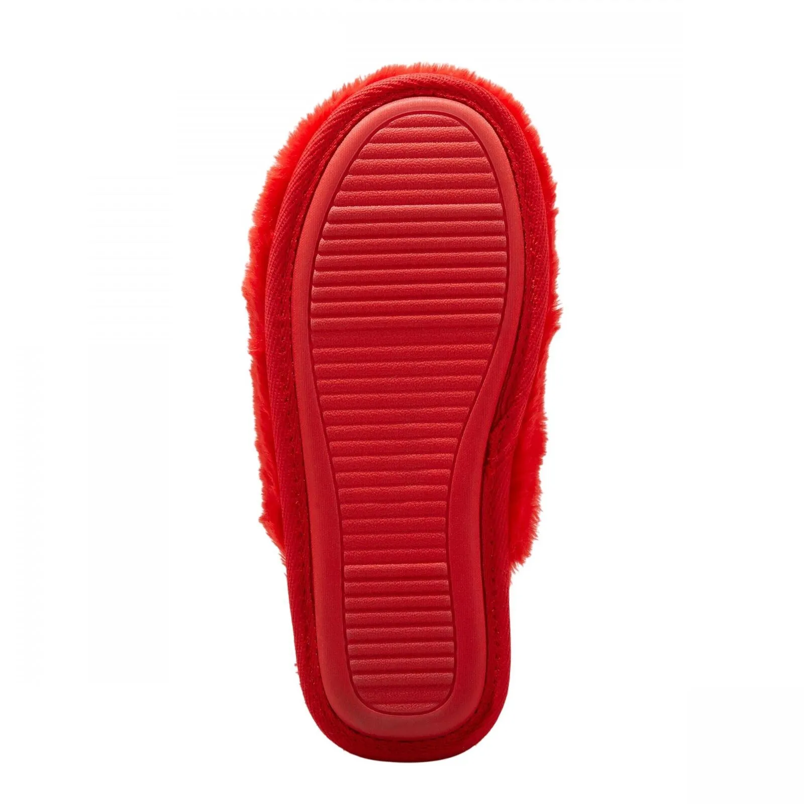 Wondershop Adult Womens Mens Bullseye Scuff Slippers Red L (W 9/10  M 7/8)
