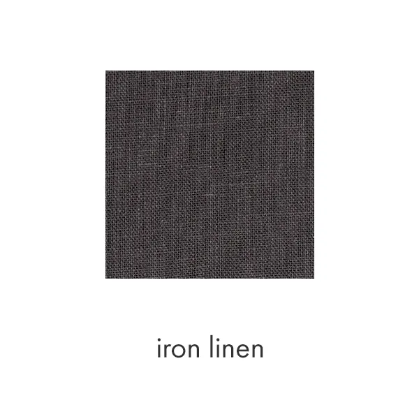Workshirt Dress in Iron Linen