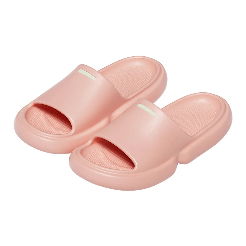 YouDiao Bathroom Anti-Slip Slippers, Sakura Pink, Size 35-36
