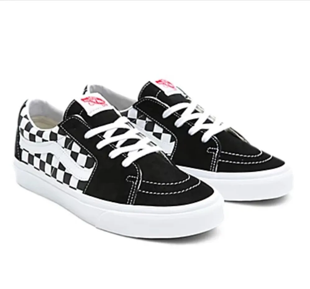 Zapatillas SK8-Low Black/Checkerboard